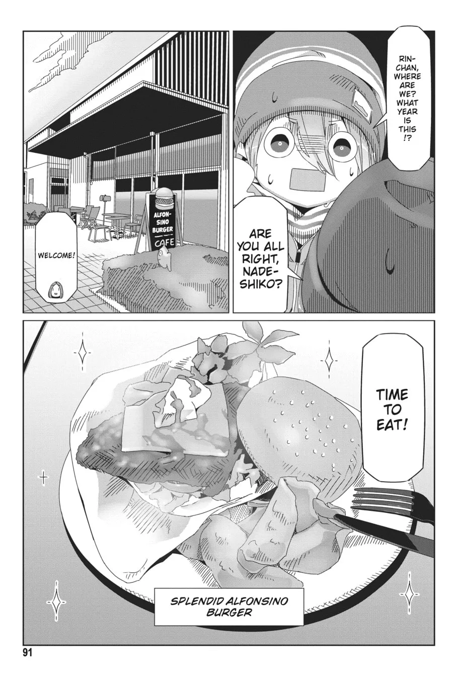 Read Laid-Back Camp chapter 44 image 10 on Lezhin