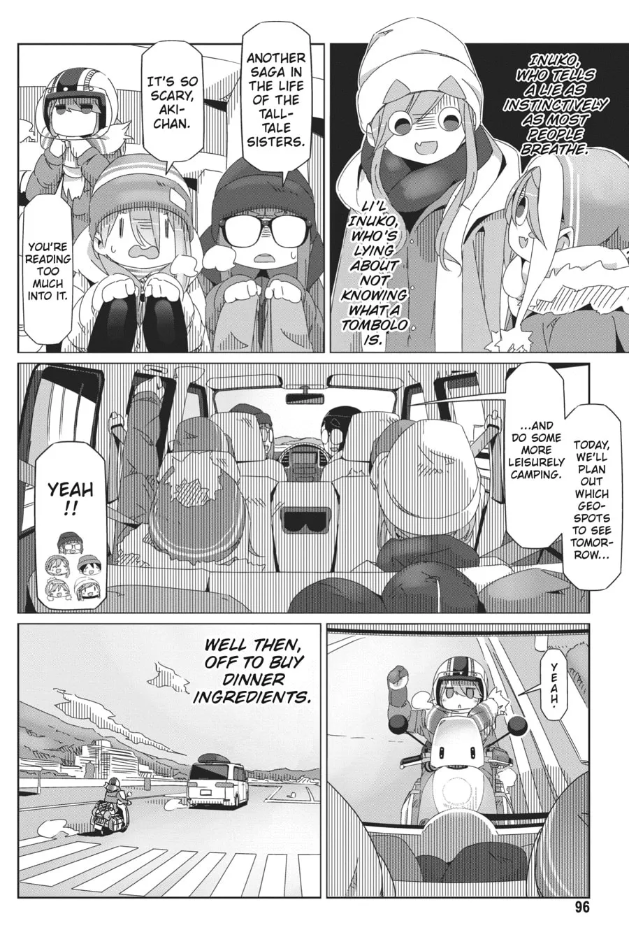 Read Laid-Back Camp chapter 44 image 15 on Lezhin