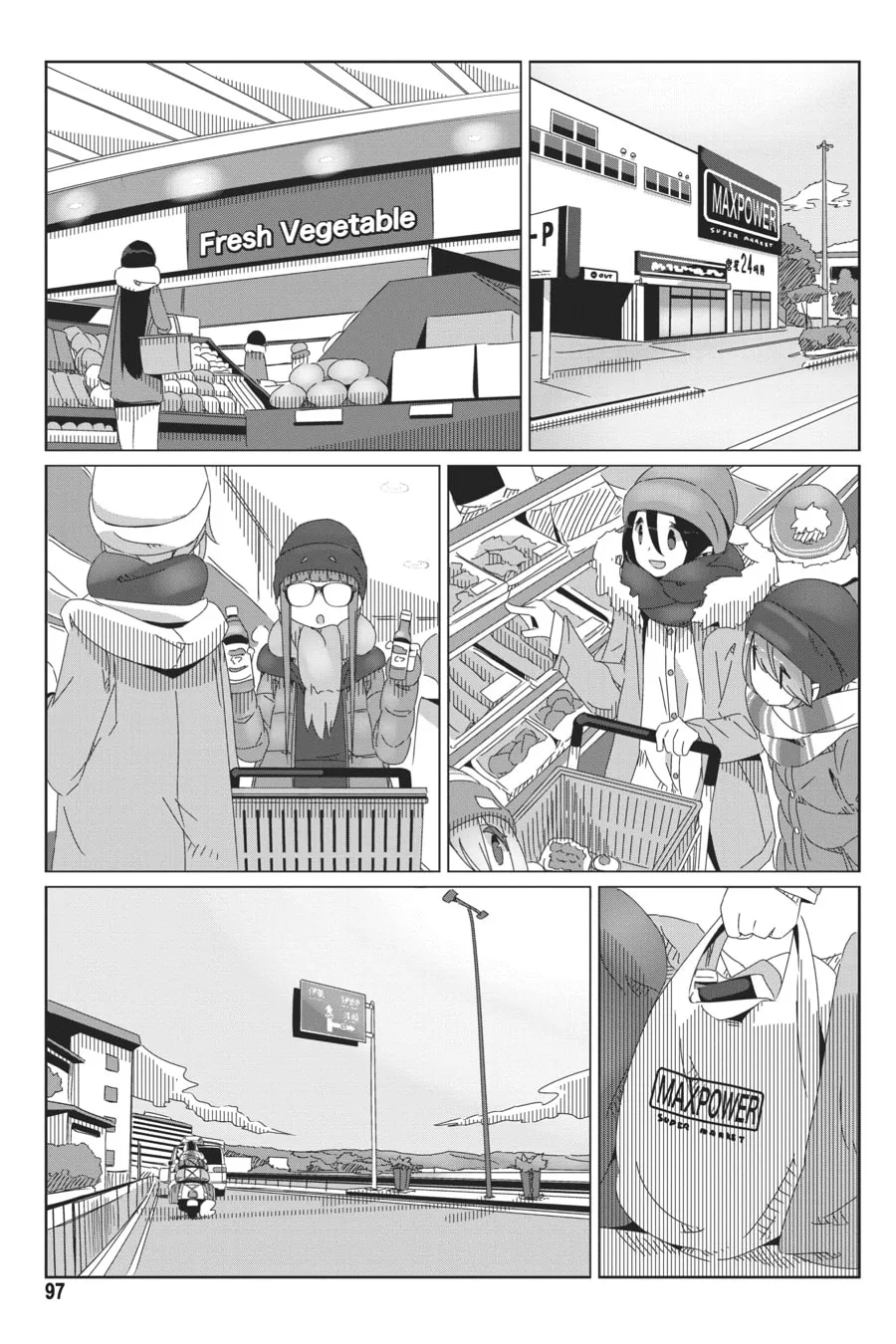 Read Laid-Back Camp chapter 44 image 16 on Lezhin