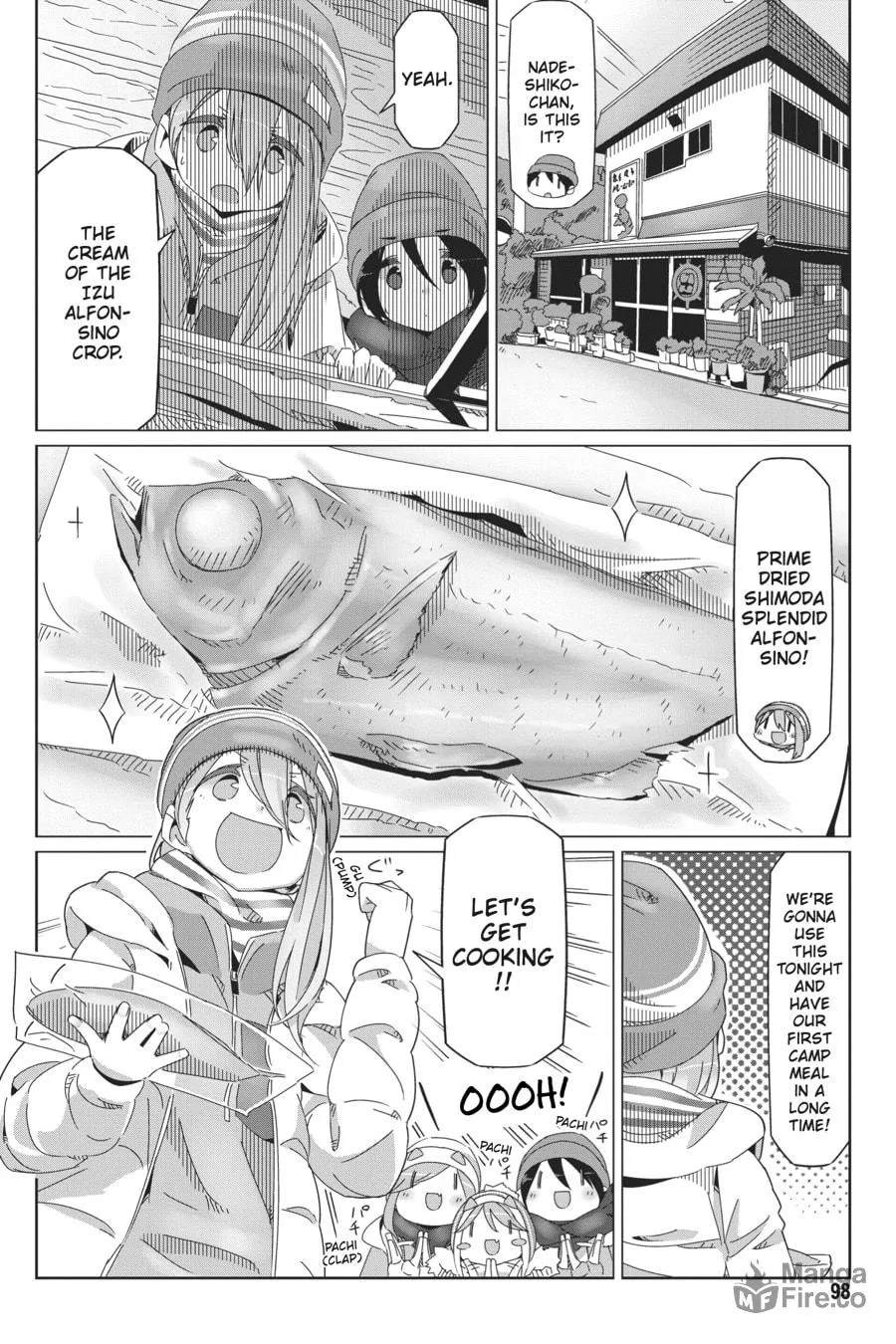 Read Laid-Back Camp chapter 44 image 17 on Lezhin