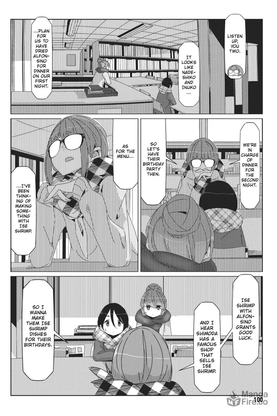 Read Laid-Back Camp chapter 44 image 19 on Lezhin