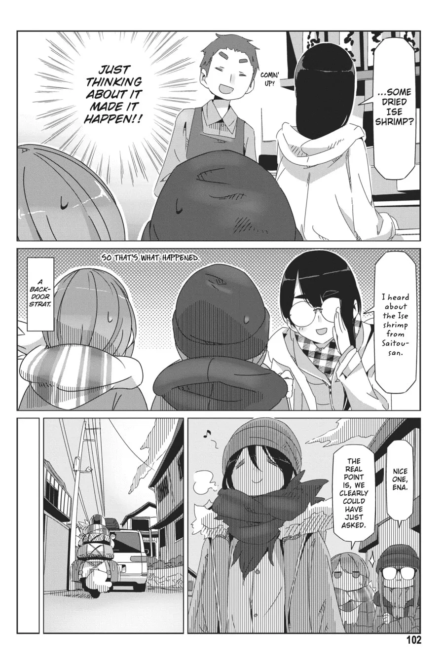 Read Laid-Back Camp chapter 44 image 21 on Lezhin