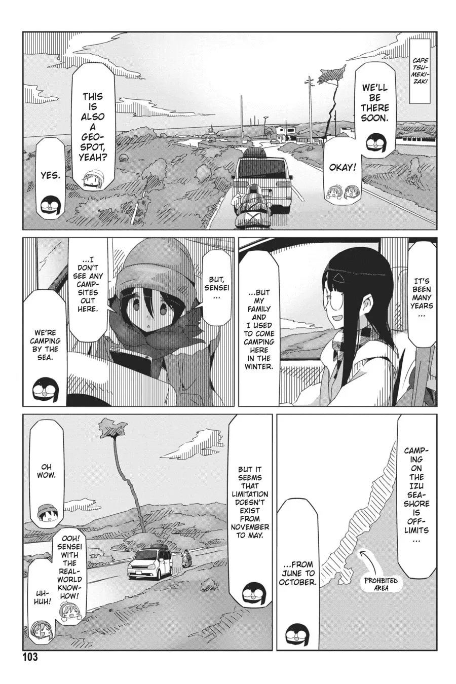 Read Laid-Back Camp chapter 44 image 22 on Lezhin
