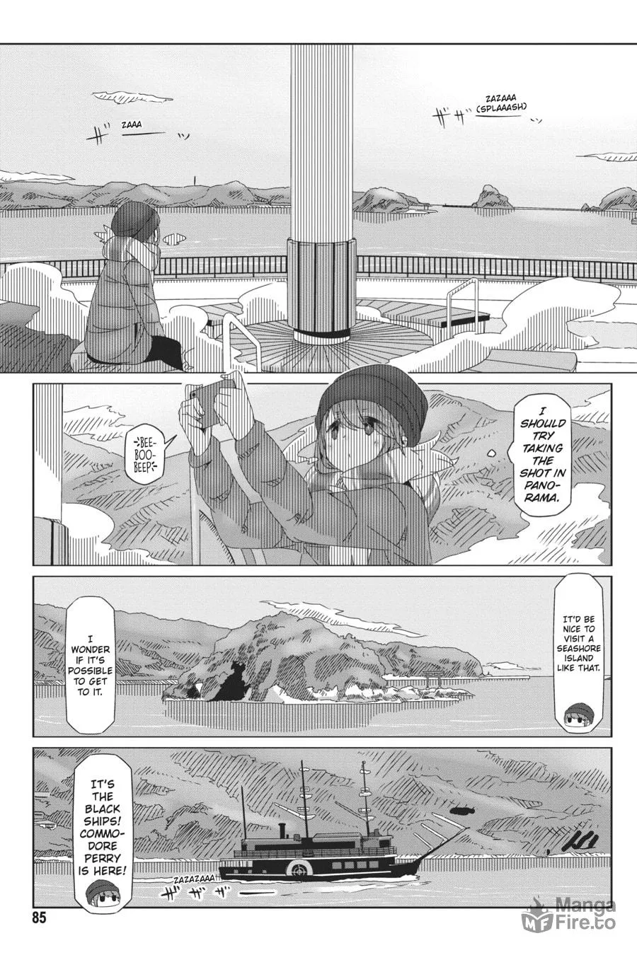 Read Laid-Back Camp chapter 44 image 4 on Lezhin