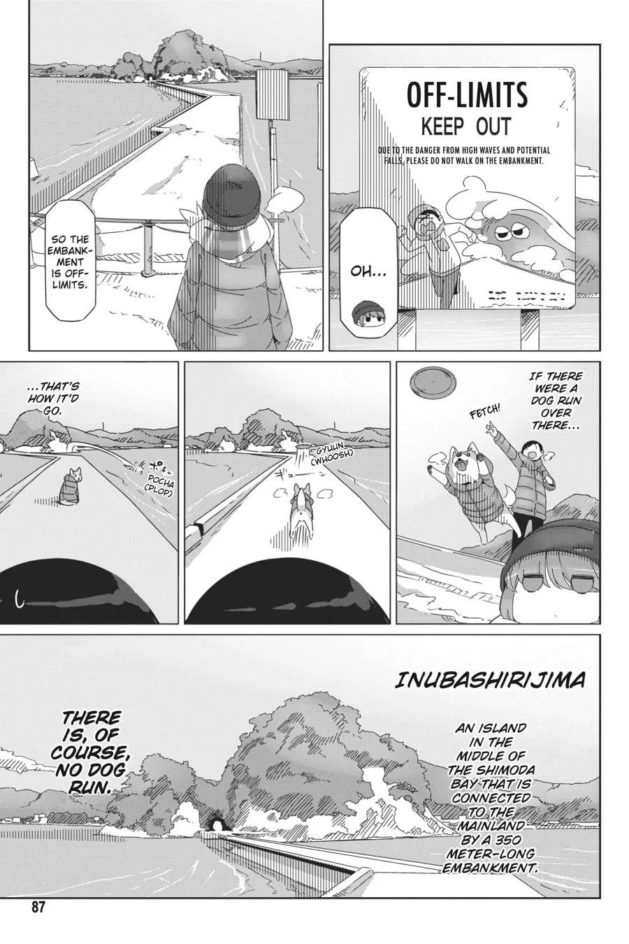 Read Laid-Back Camp chapter 44 image 6 on Lezhin