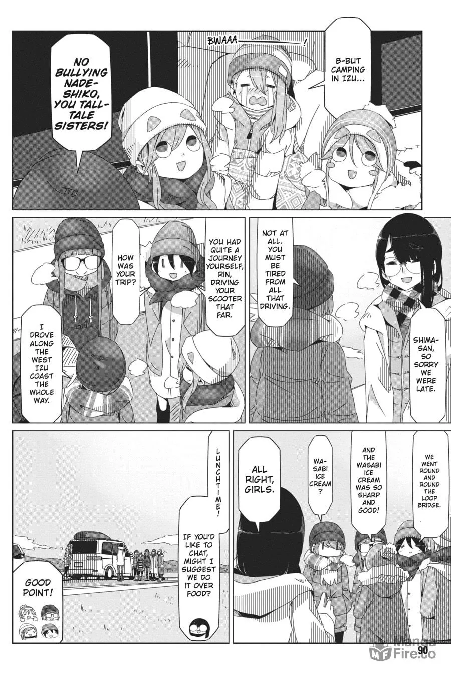 Read Laid-Back Camp chapter 44 image 9 on Lezhin