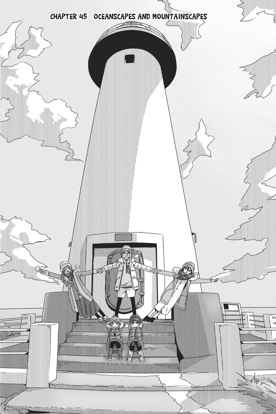 Read Laid-Back Camp chapter 45 image 1 on Lezhin