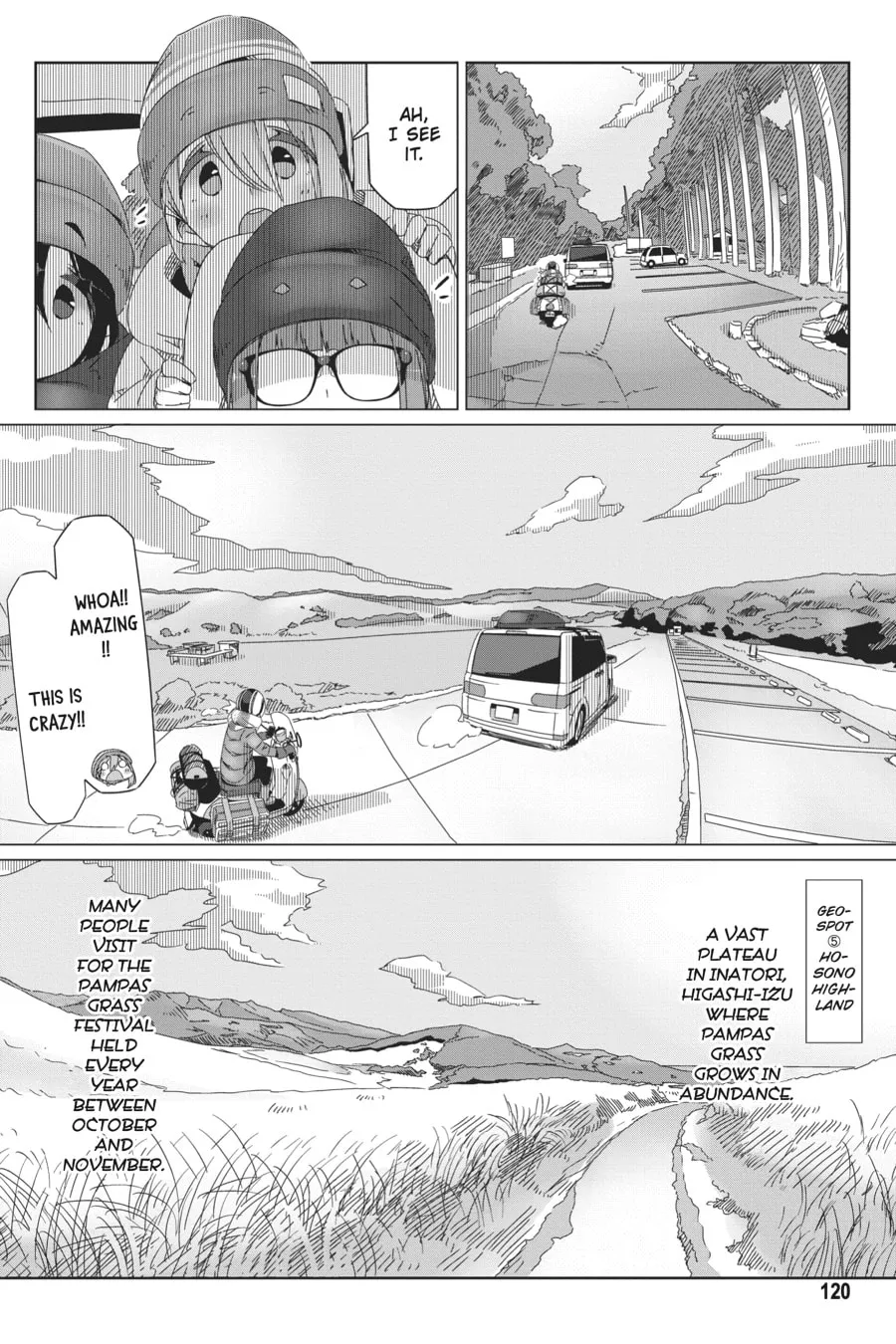 Read Laid-Back Camp chapter 45 image 13 on Lezhin