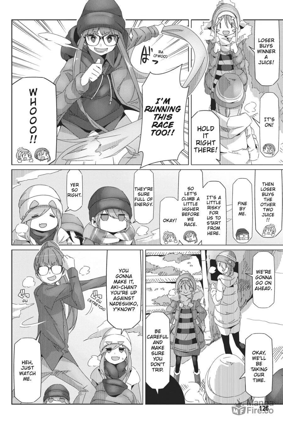 Read Laid-Back Camp chapter 45 image 19 on Lezhin