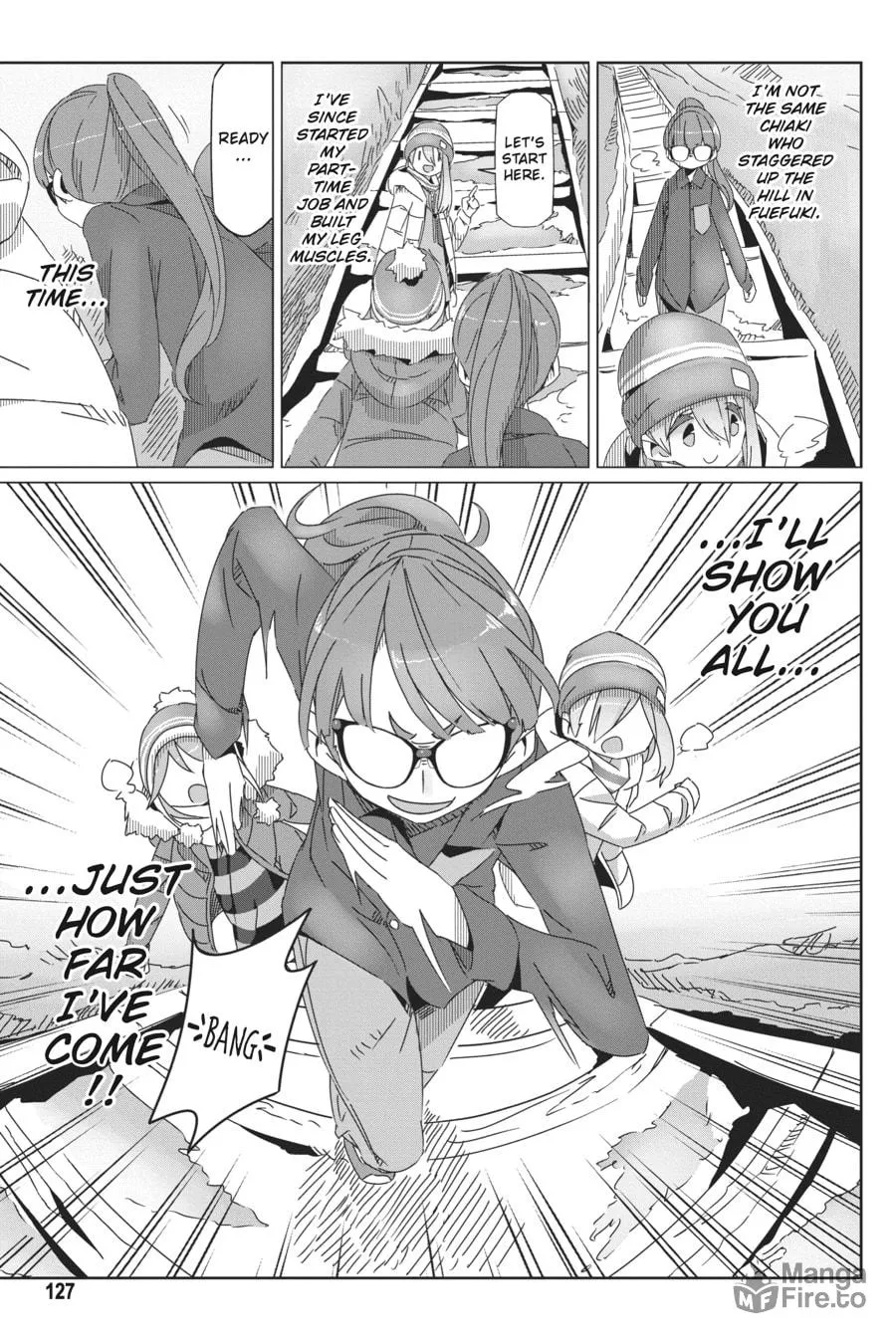 Read Laid-Back Camp chapter 45 image 20 on Lezhin
