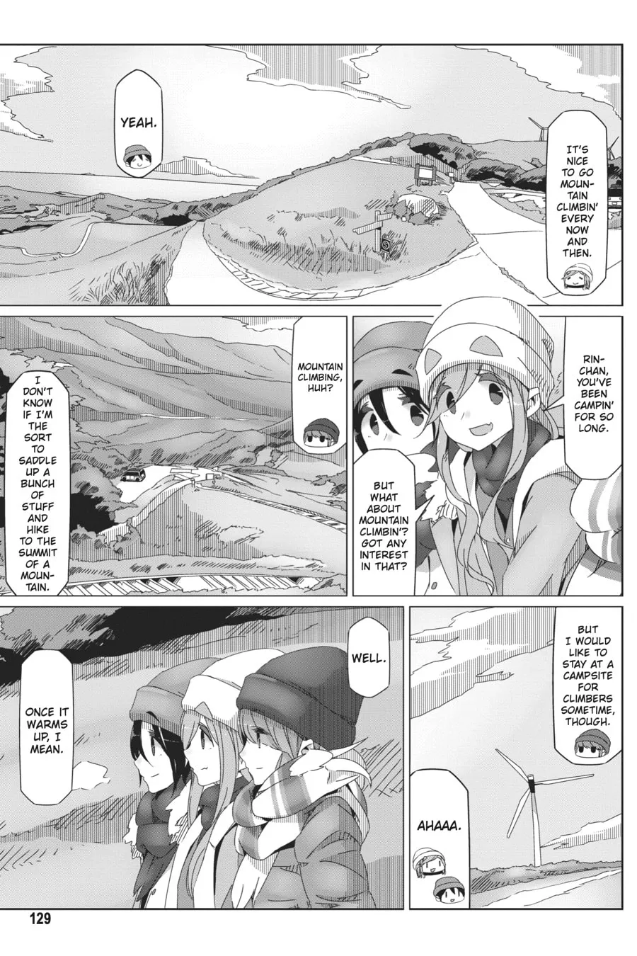 Read Laid-Back Camp chapter 45 image 22 on Lezhin