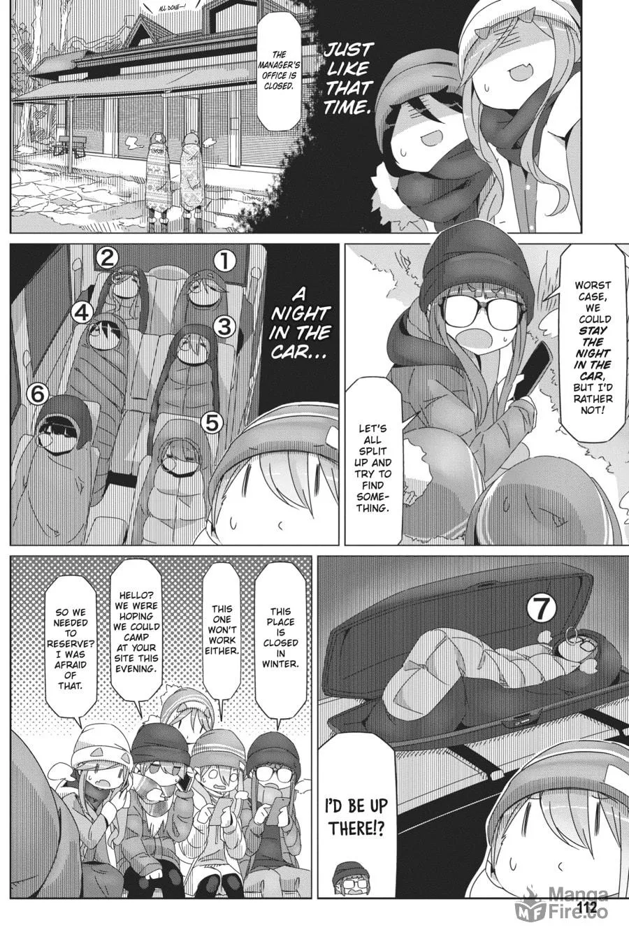 Read Laid-Back Camp chapter 45 image 5 on Lezhin