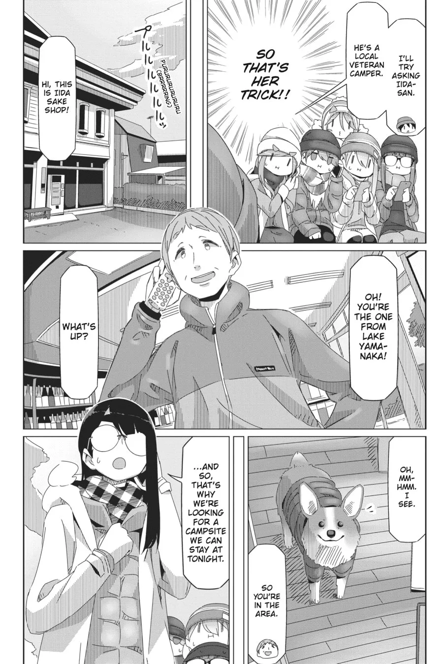 Read Laid-Back Camp chapter 45 image 6 on Lezhin