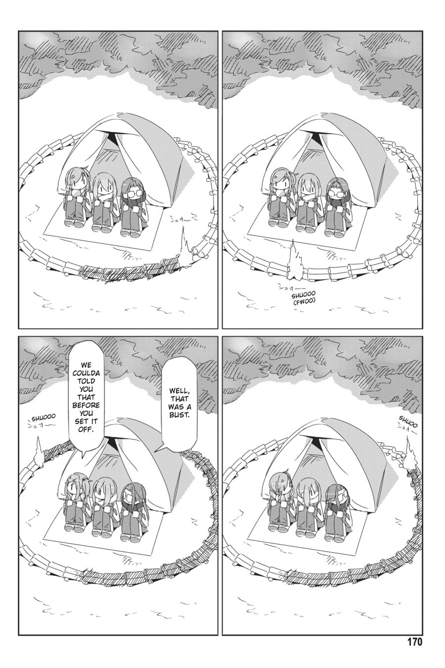 Read Laid-Back Camp chapter 46.1 image 11 on Lezhin