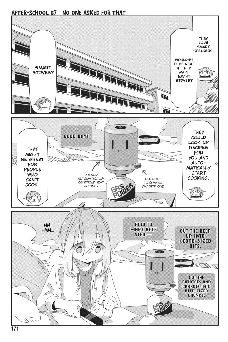 Read Laid-Back Camp chapter 46.1 image 12 on Lezhin