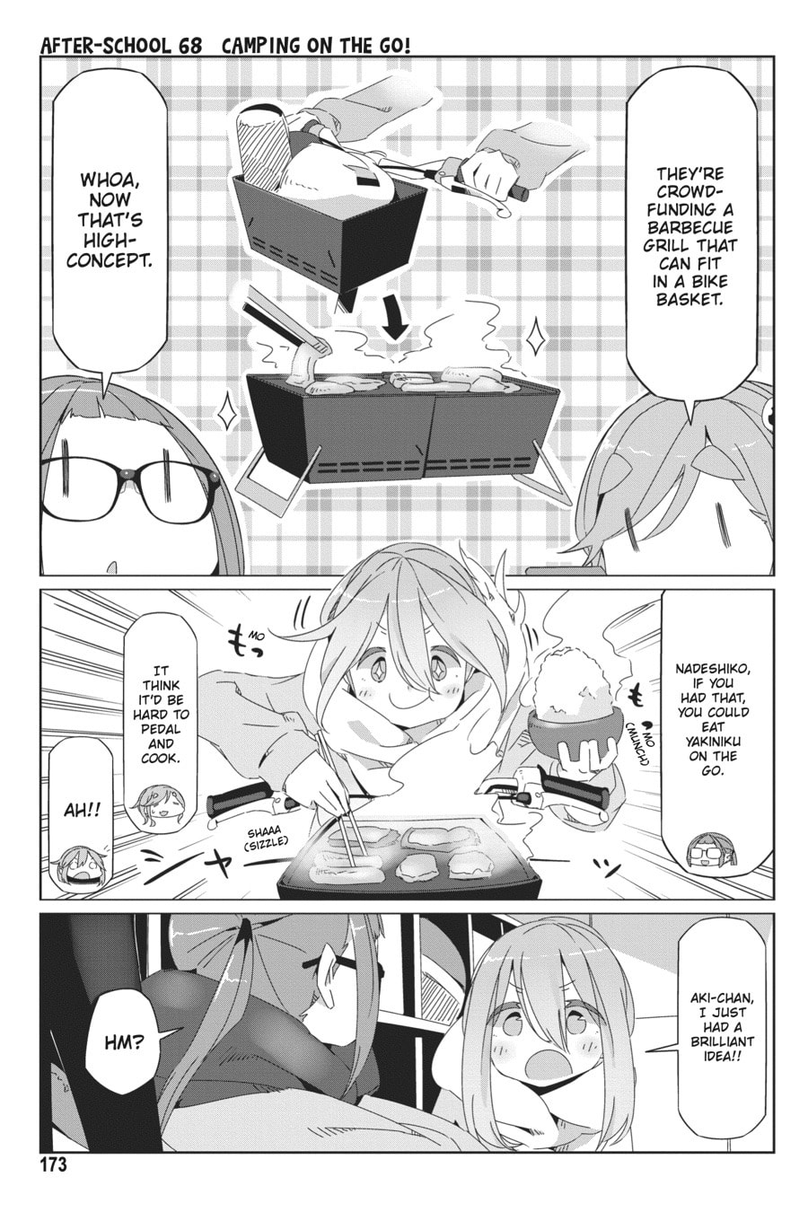 Read Laid-Back Camp chapter 46.1 image 14 on Lezhin