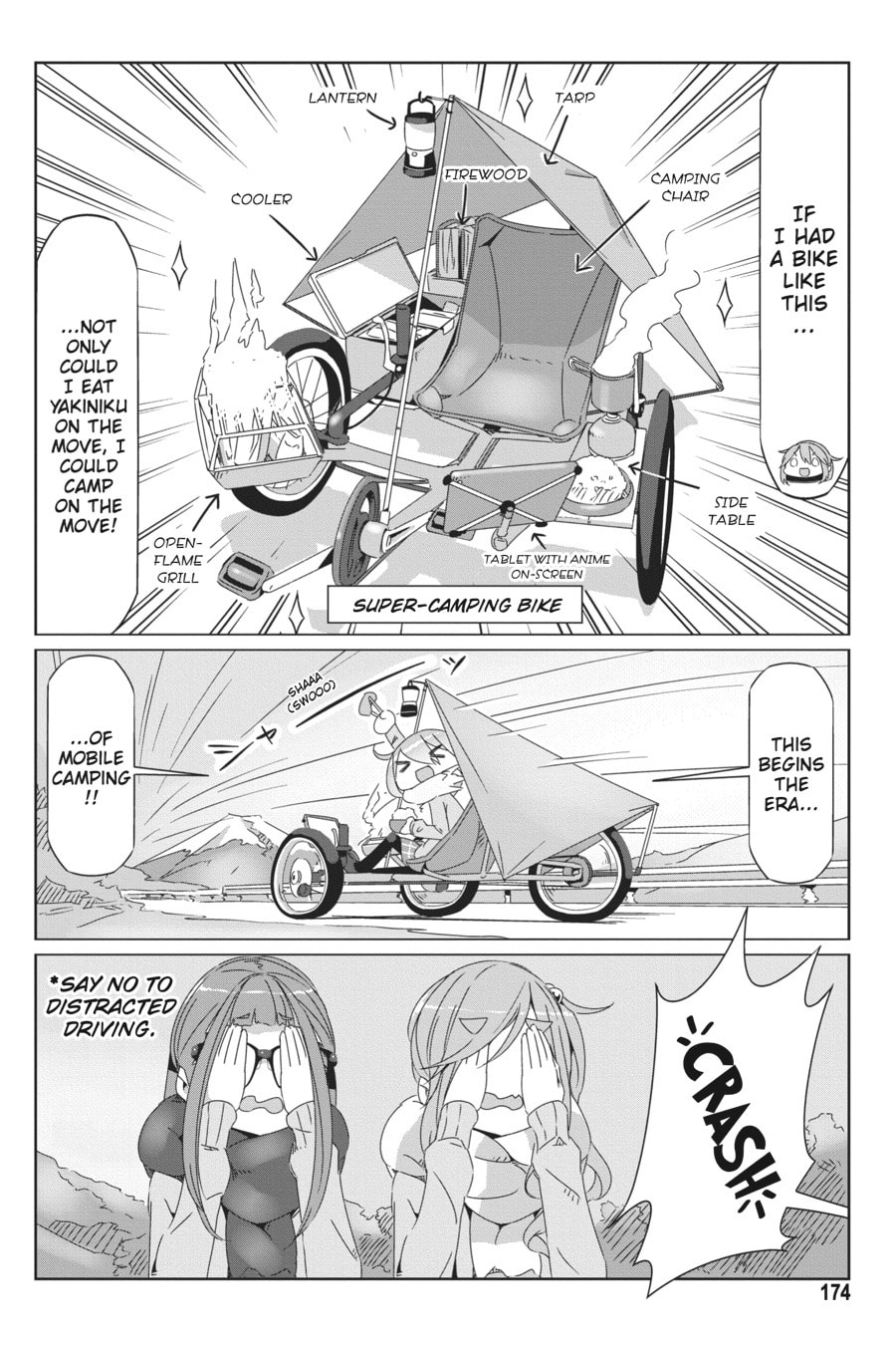 Read Laid-Back Camp chapter 46.1 image 15 on Lezhin