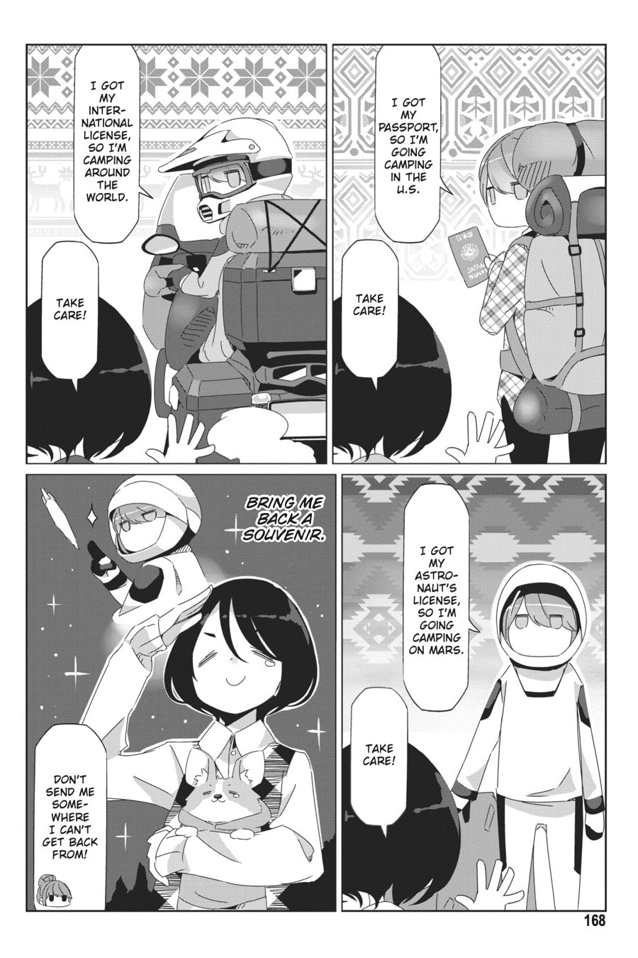 Read Laid-Back Camp chapter 46.1 image 9 on Lezhin