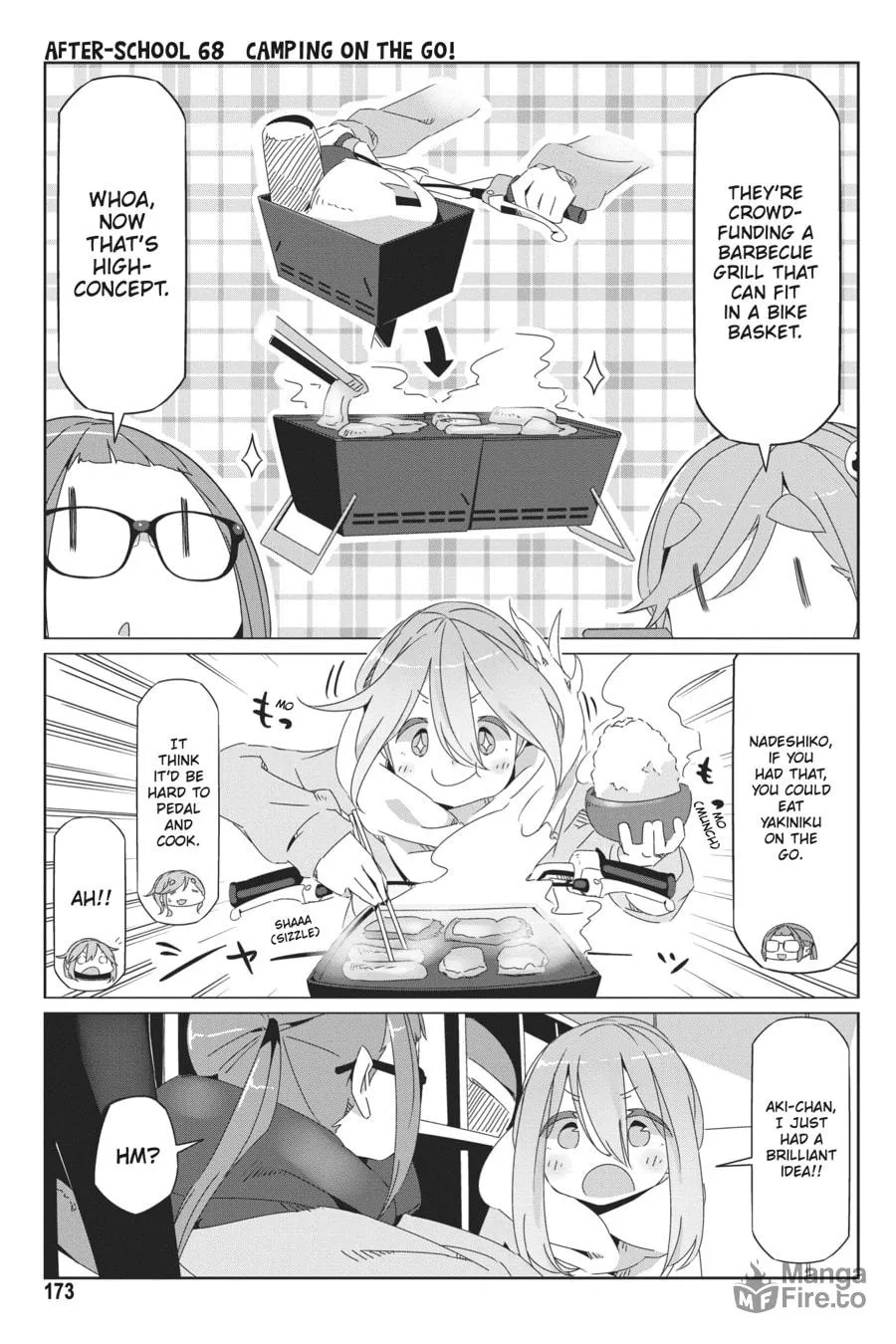 Read Laid-Back Camp chapter 46.5 image 14 on Lezhin