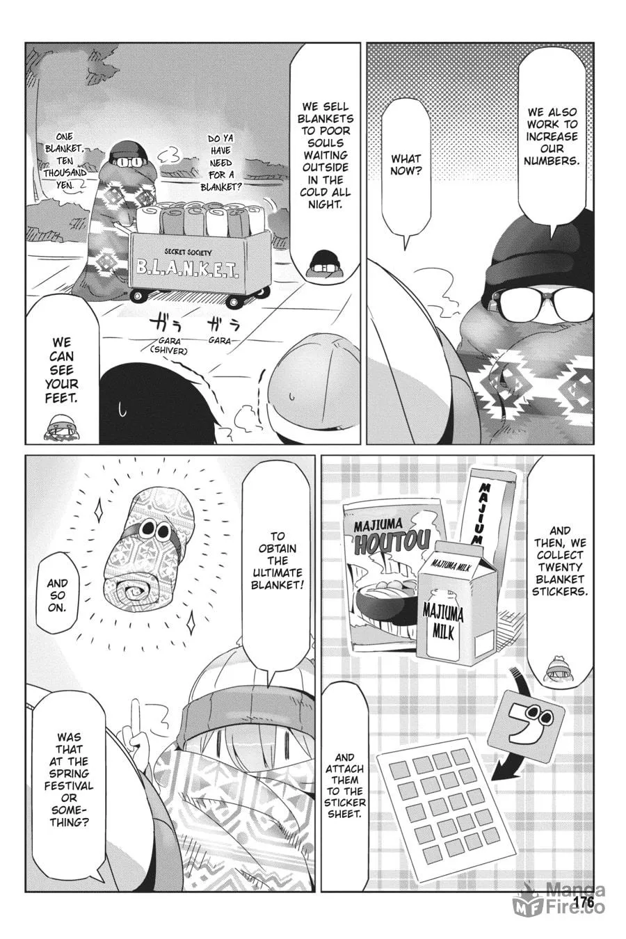 Read Laid-Back Camp chapter 46.5 image 17 on Lezhin