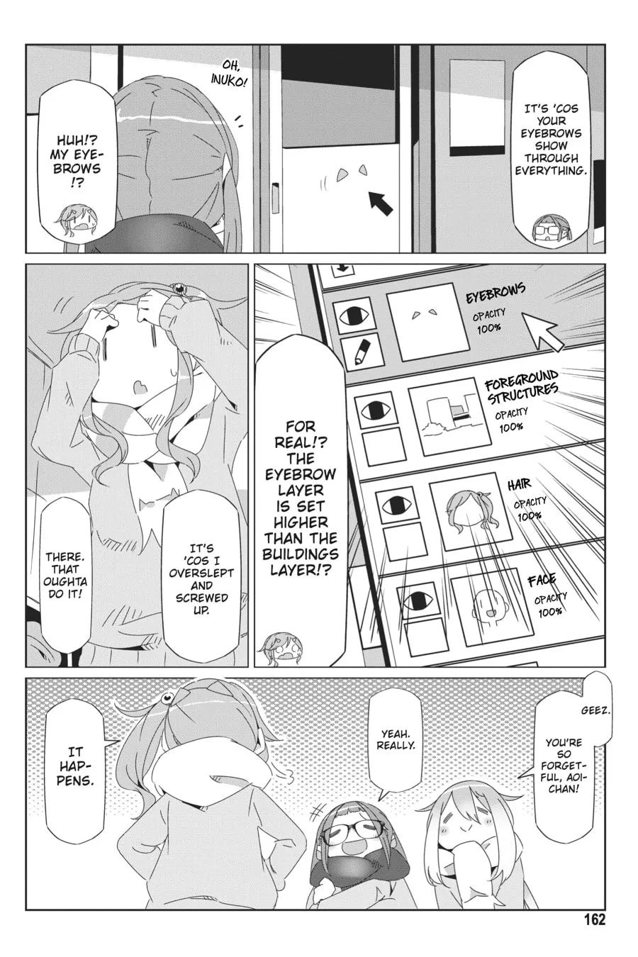Read Laid-Back Camp chapter 46.5 image 3 on Lezhin