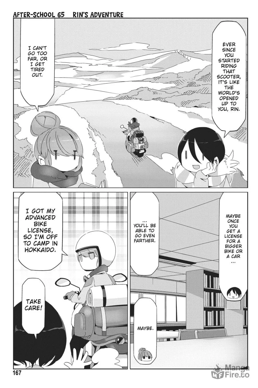 Read Laid-Back Camp chapter 46.5 image 8 on Lezhin