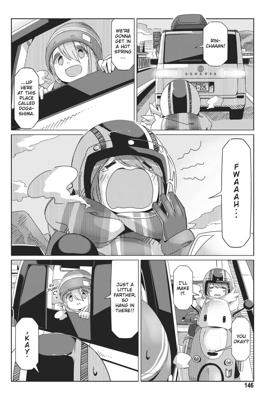 Read Laid-Back Camp chapter 46 image 12 on Lezhin