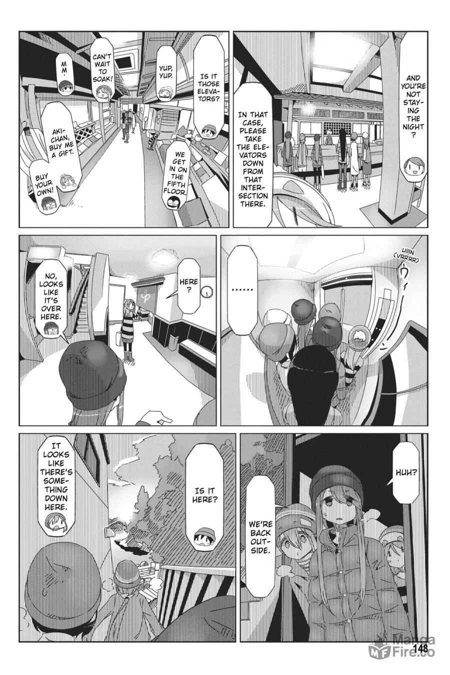 Read Laid-Back Camp chapter 46 image 14 on Lezhin