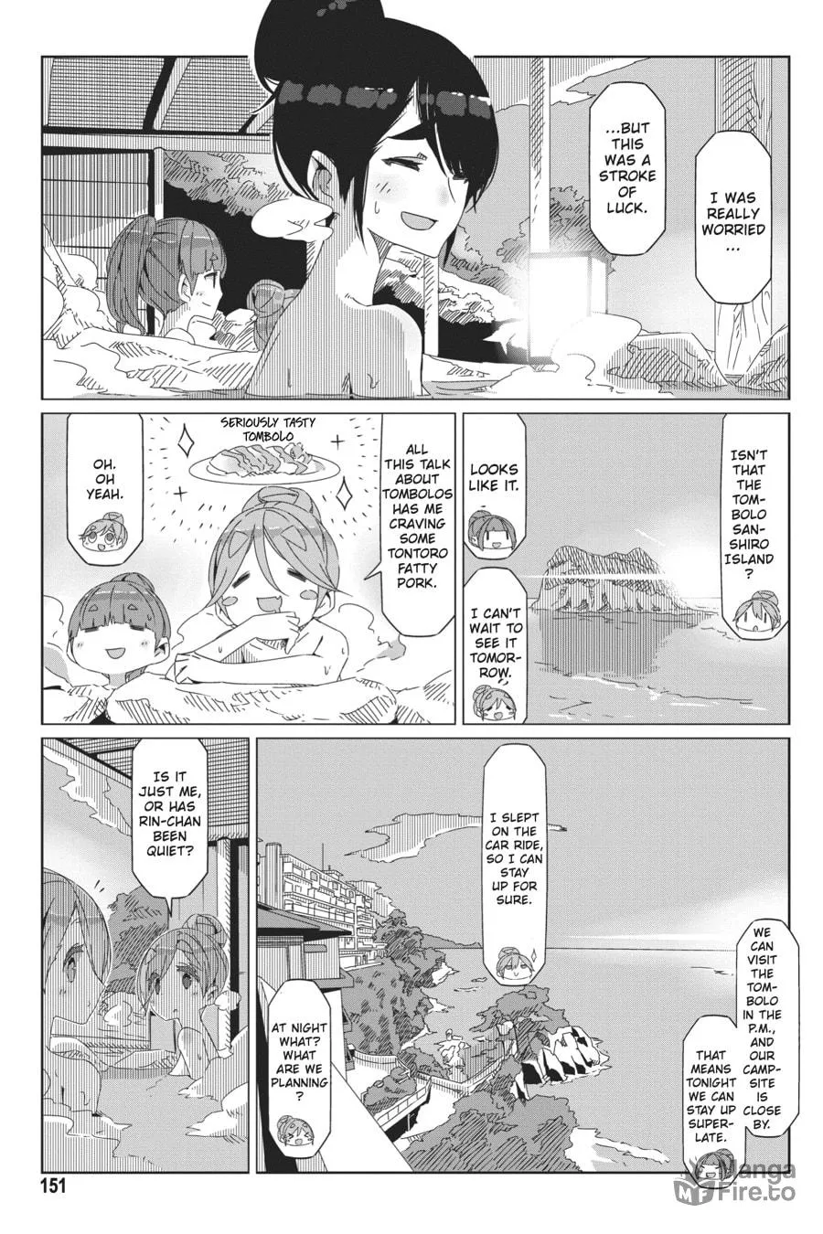 Read Laid-Back Camp chapter 46 image 17 on Lezhin