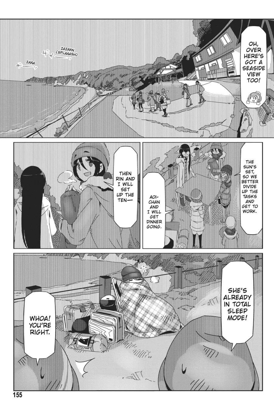 Read Laid-Back Camp chapter 46 image 21 on Lezhin