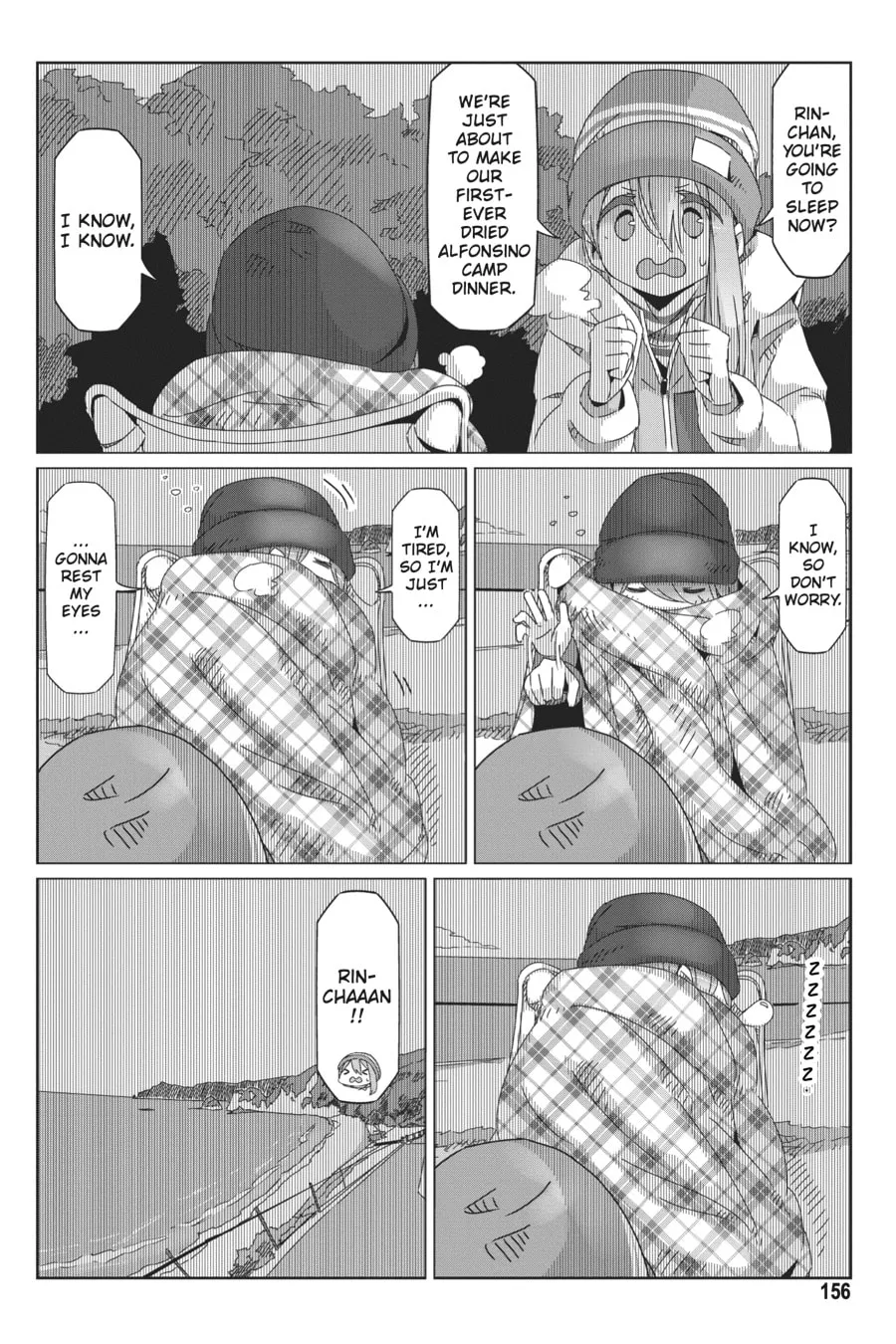 Read Laid-Back Camp chapter 46 image 22 on Lezhin