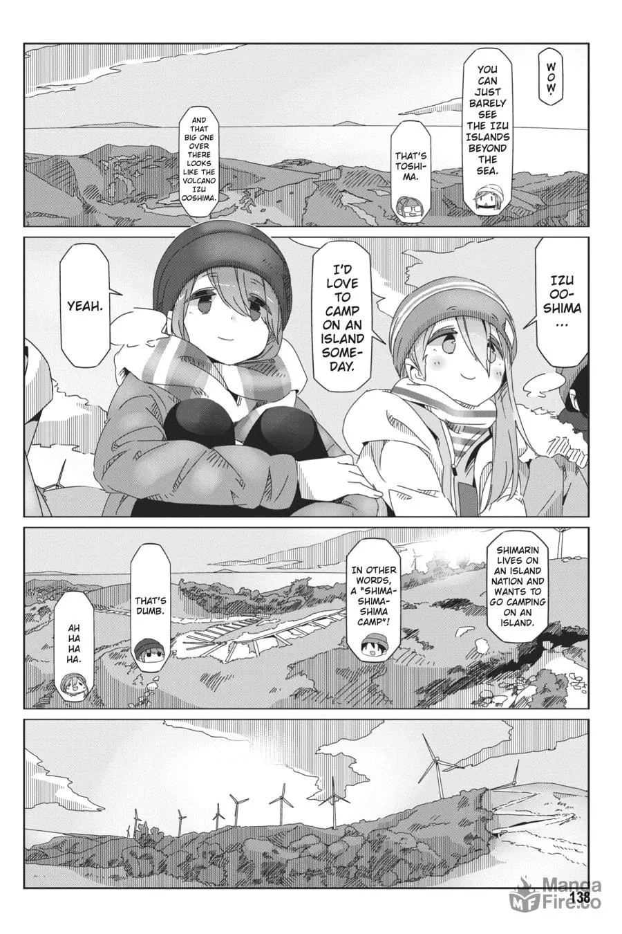 Read Laid-Back Camp chapter 46 image 4 on Lezhin