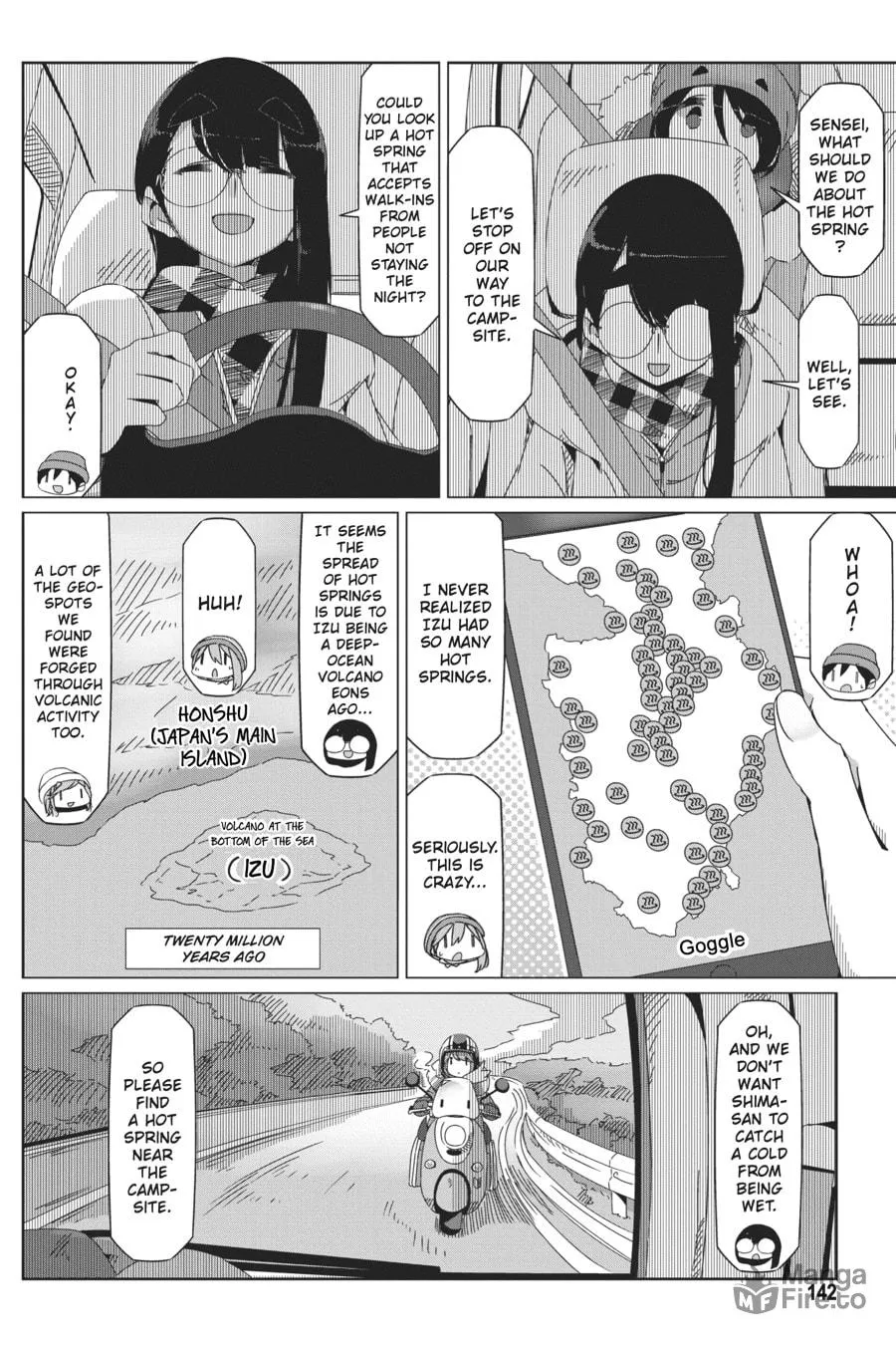 Read Laid-Back Camp chapter 46 image 8 on Lezhin