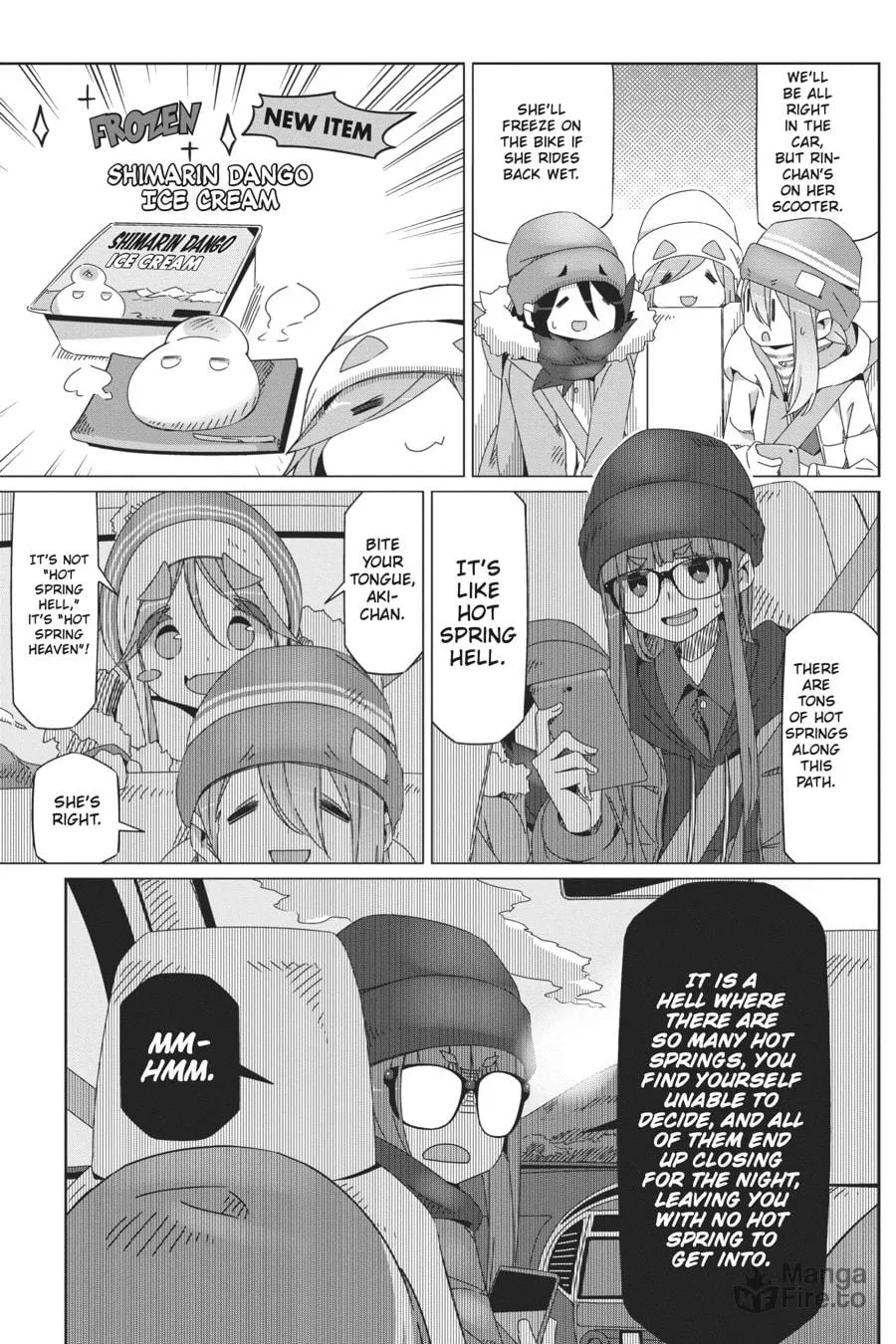 Read Laid-Back Camp chapter 46 image 9 on Lezhin