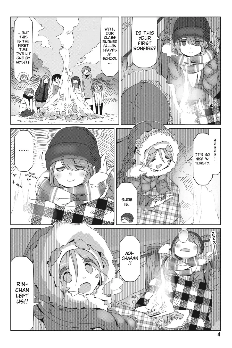 Read Laid-Back Camp chapter 47 image 1 on Lezhin