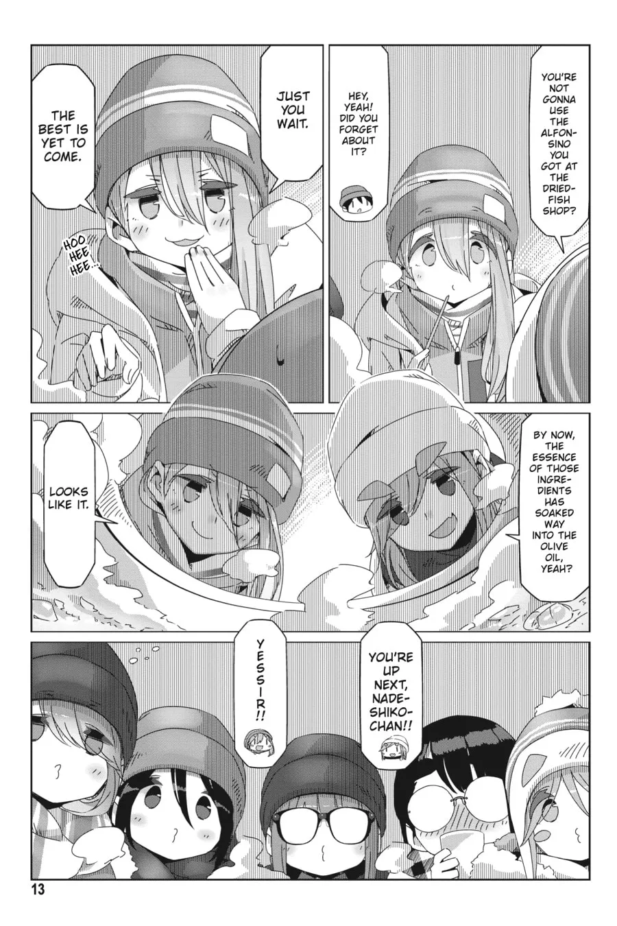Read Laid-Back Camp chapter 47 image 10 on Lezhin