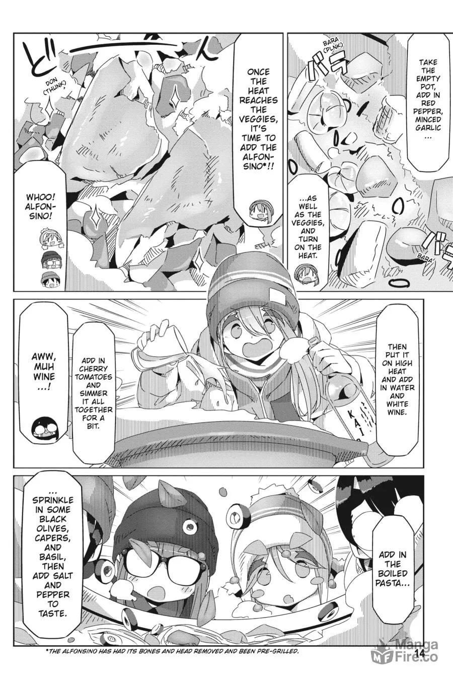 Read Laid-Back Camp chapter 47 image 11 on Lezhin