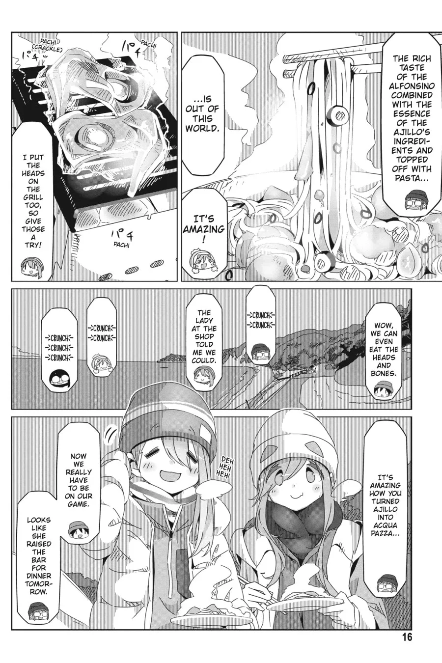 Read Laid-Back Camp chapter 47 image 13 on Lezhin