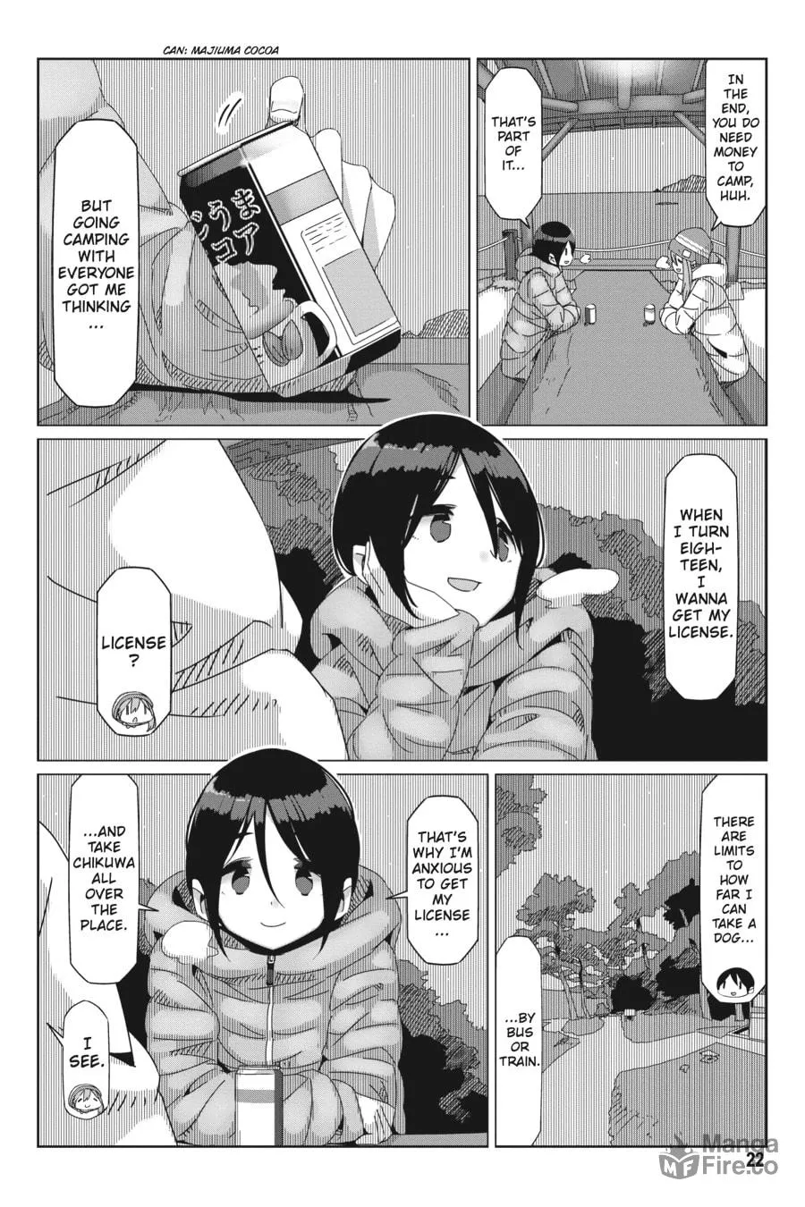Read Laid-Back Camp chapter 47 image 19 on Lezhin