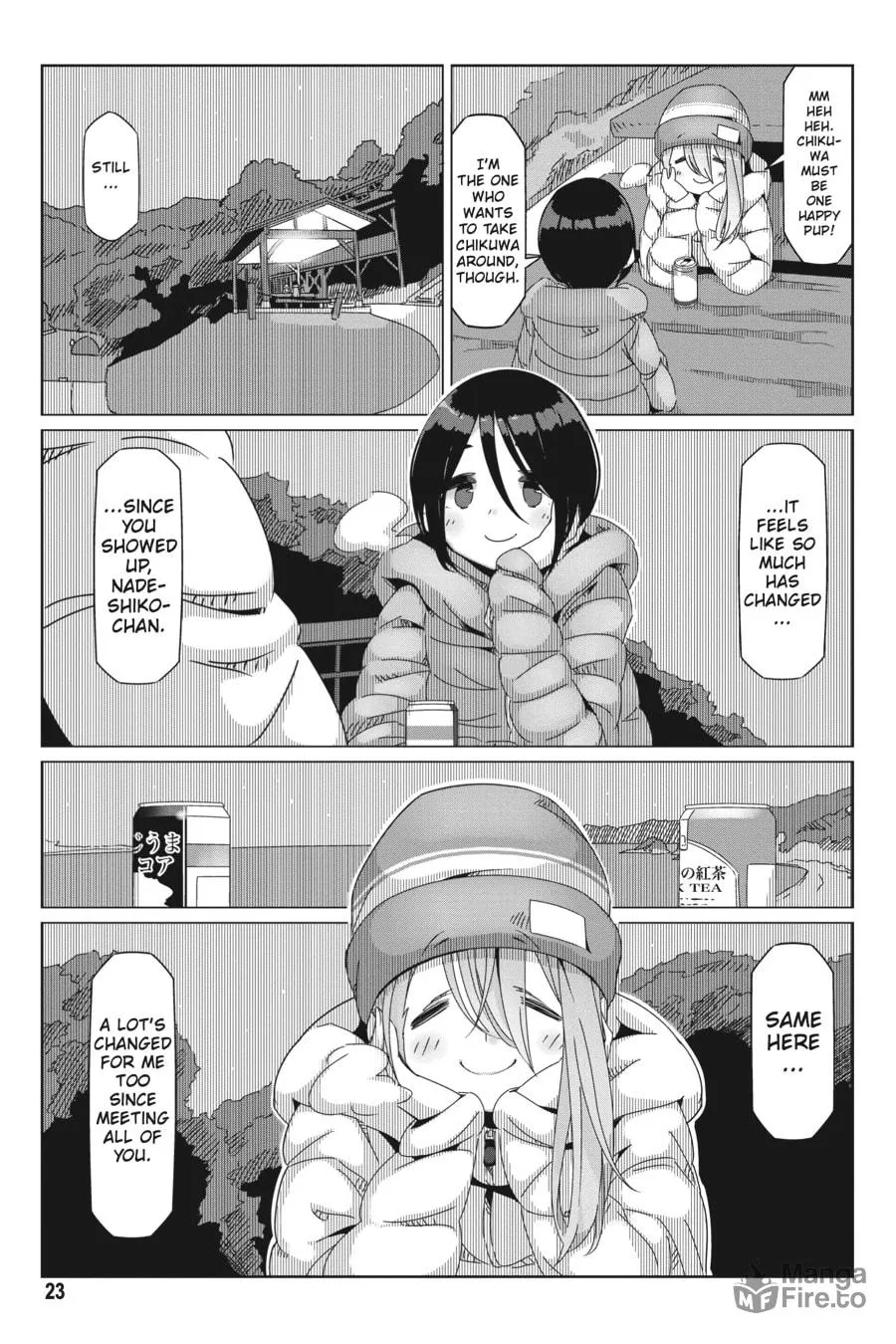 Read Laid-Back Camp chapter 47 image 20 on Lezhin