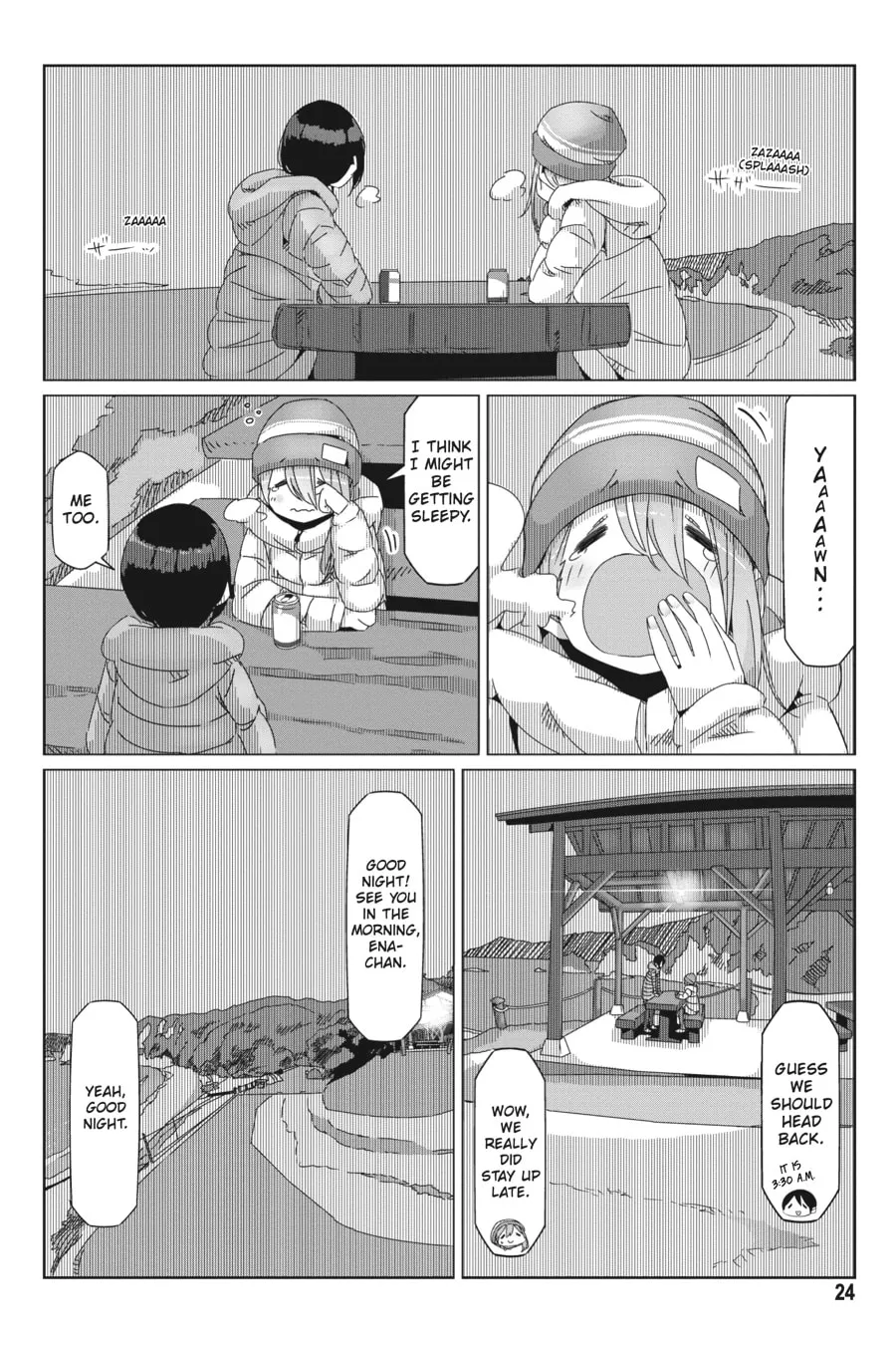 Read Laid-Back Camp chapter 47 image 21 on Lezhin