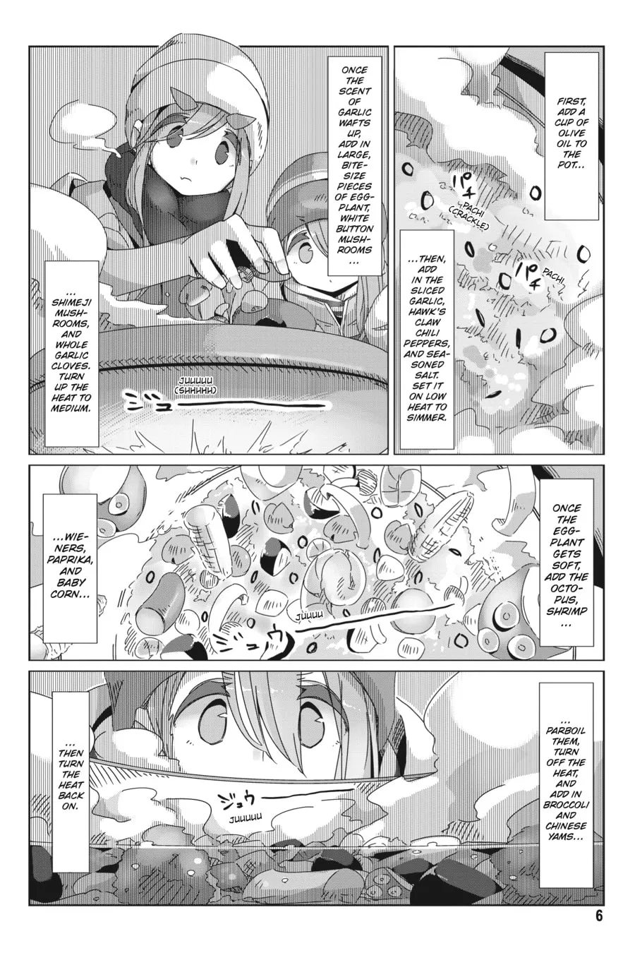 Read Laid-Back Camp chapter 47 image 3 on Lezhin
