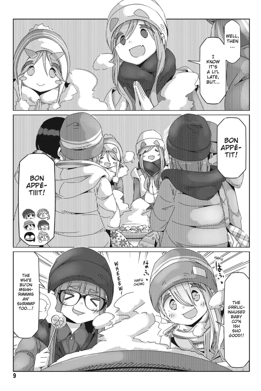 Read Laid-Back Camp chapter 47 image 6 on Lezhin