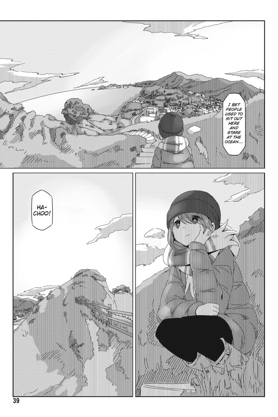 Read Laid-Back Camp chapter 48 image 10 on Lezhin