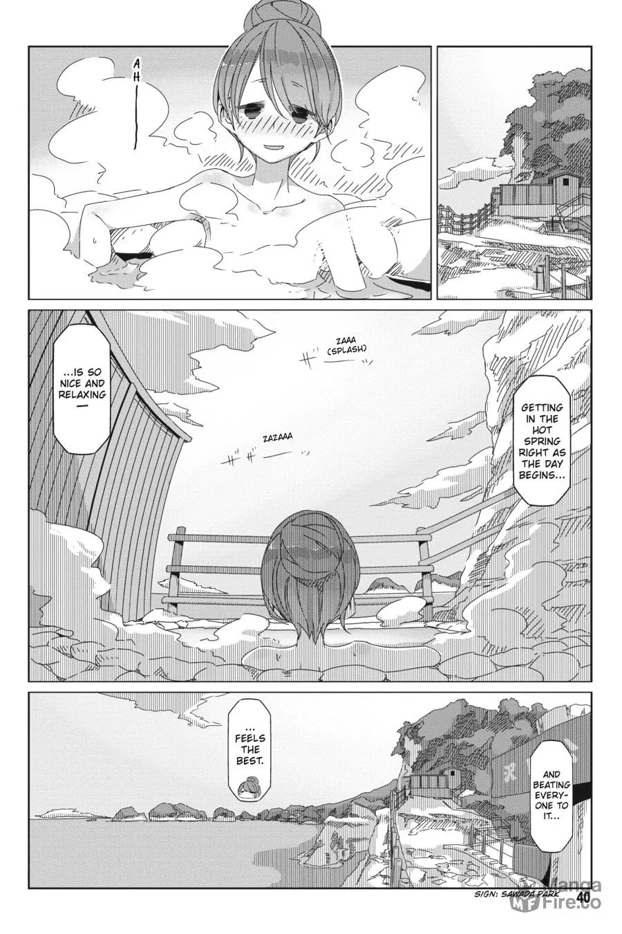 Read Laid-Back Camp chapter 48 image 11 on Lezhin