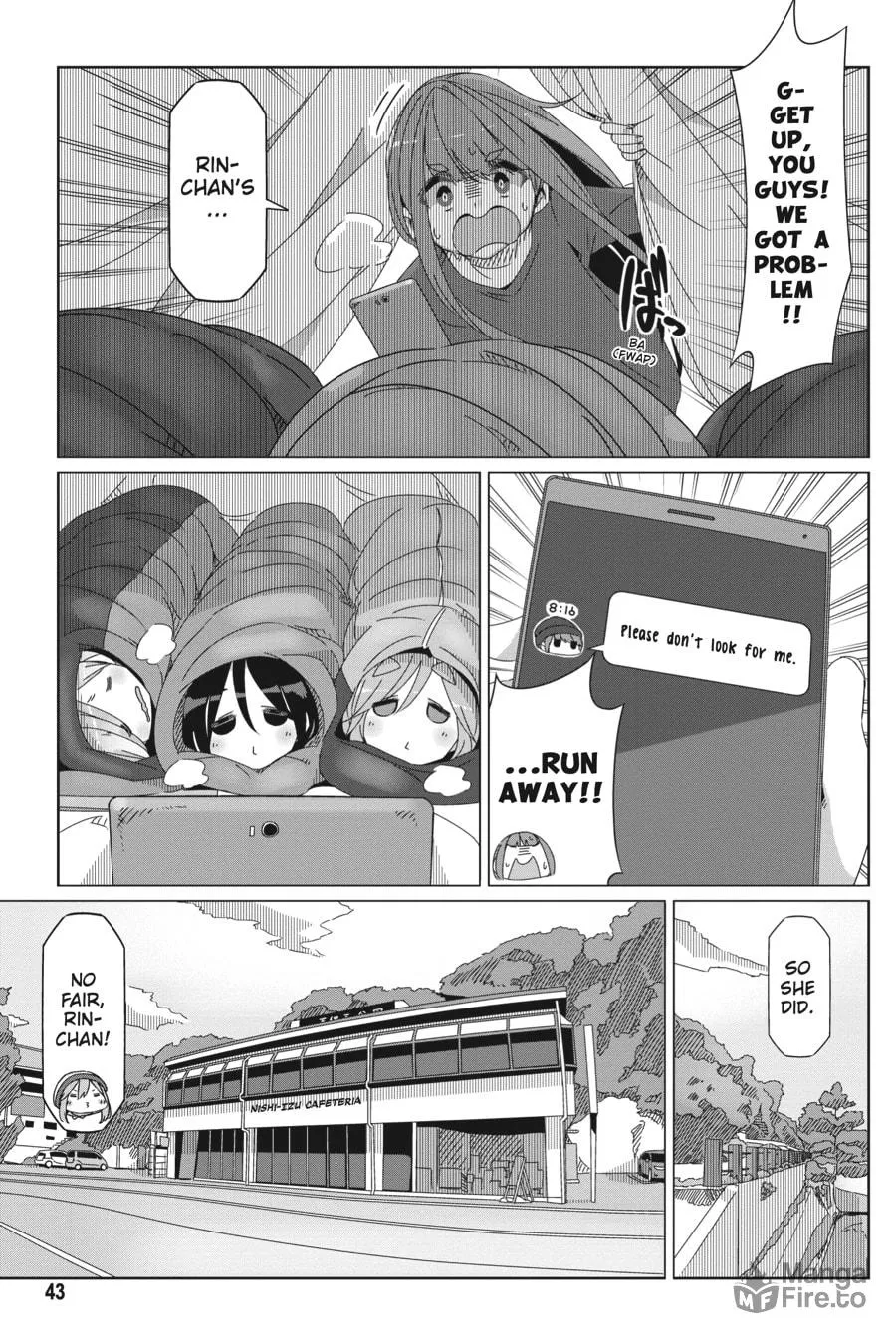 Read Laid-Back Camp chapter 48 image 14 on Lezhin