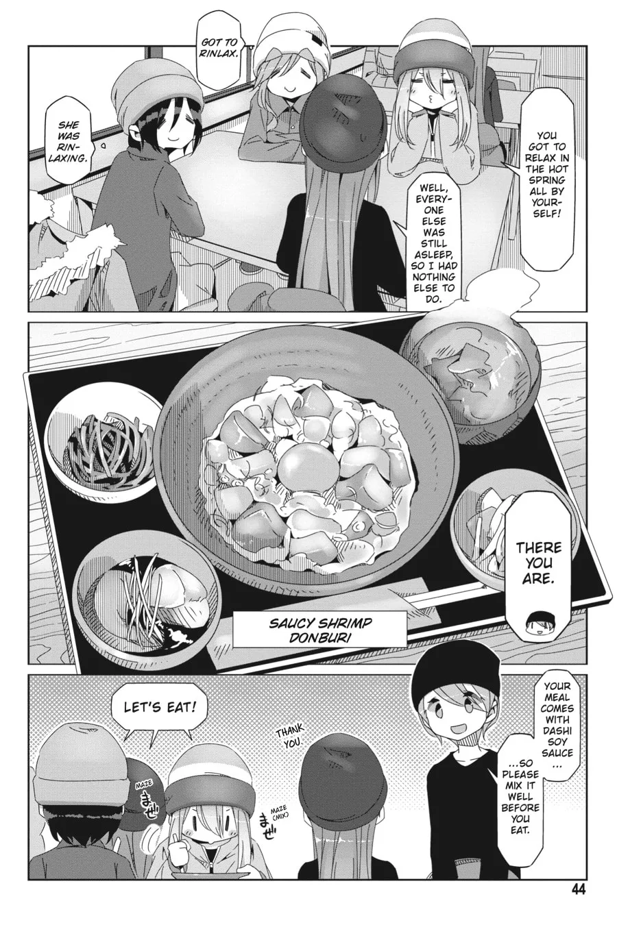 Read Laid-Back Camp chapter 48 image 15 on Lezhin