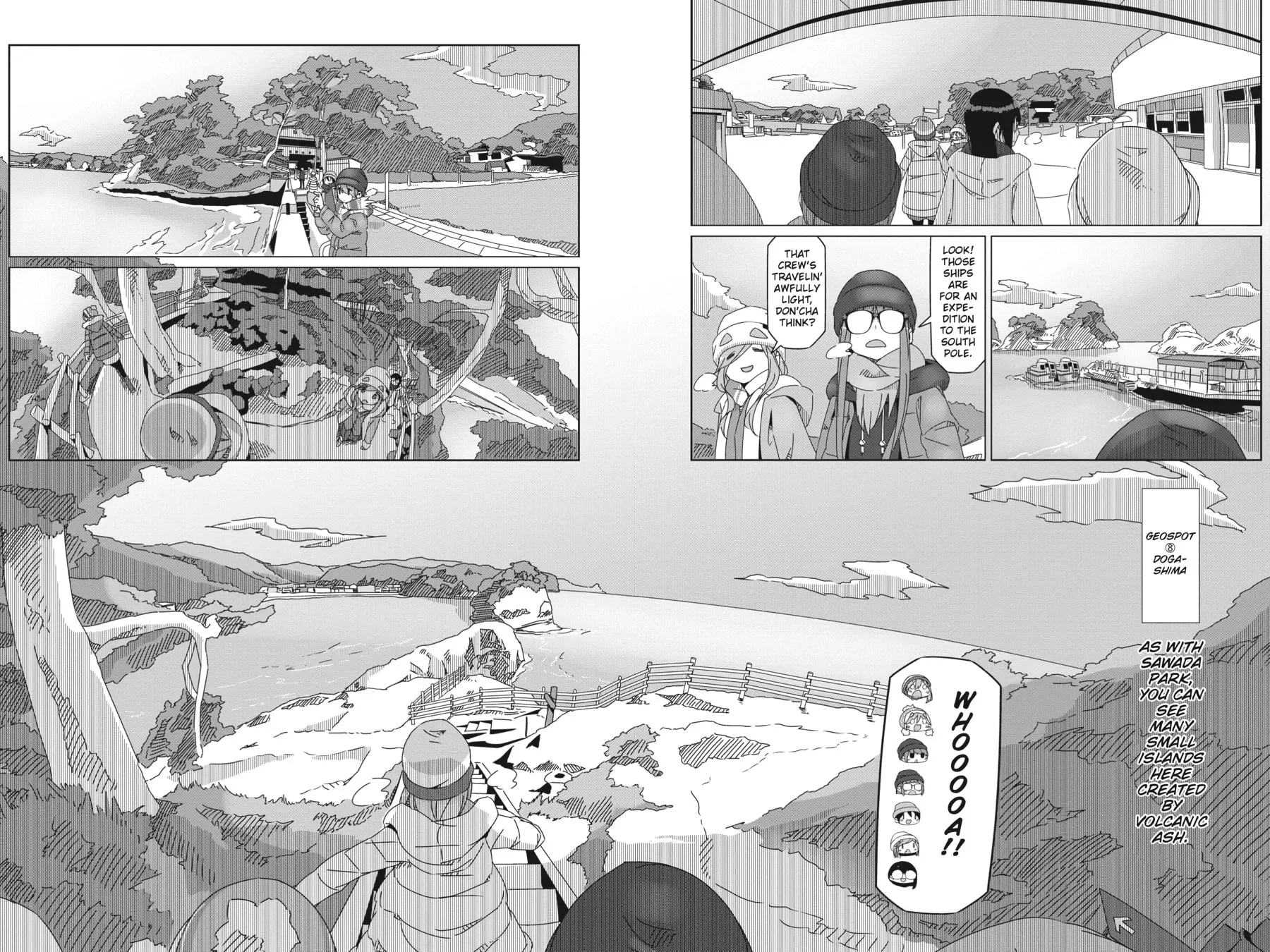 Read Laid-Back Camp chapter 48 image 17 on Lezhin