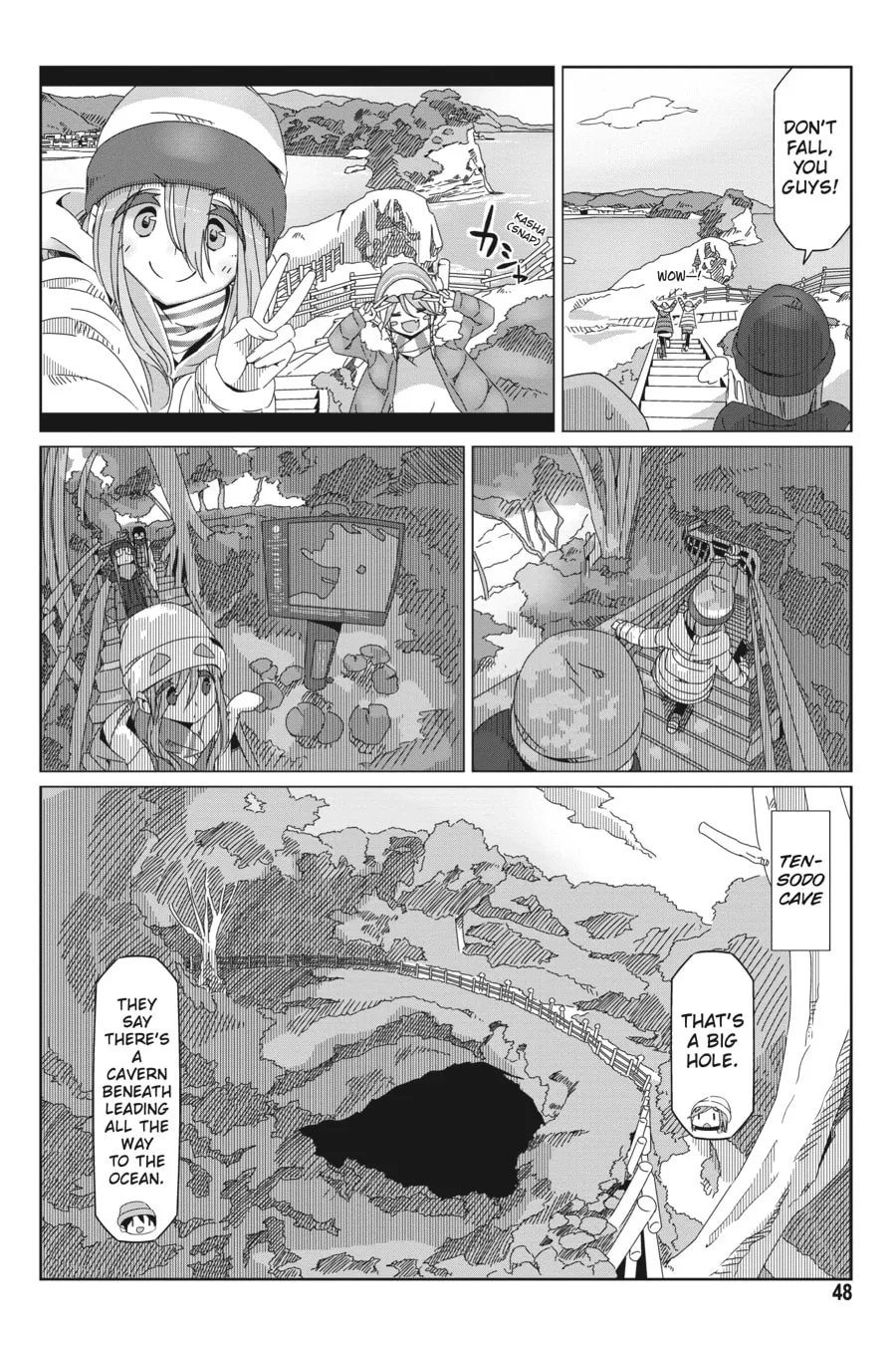 Read Laid-Back Camp chapter 48 image 18 on Lezhin