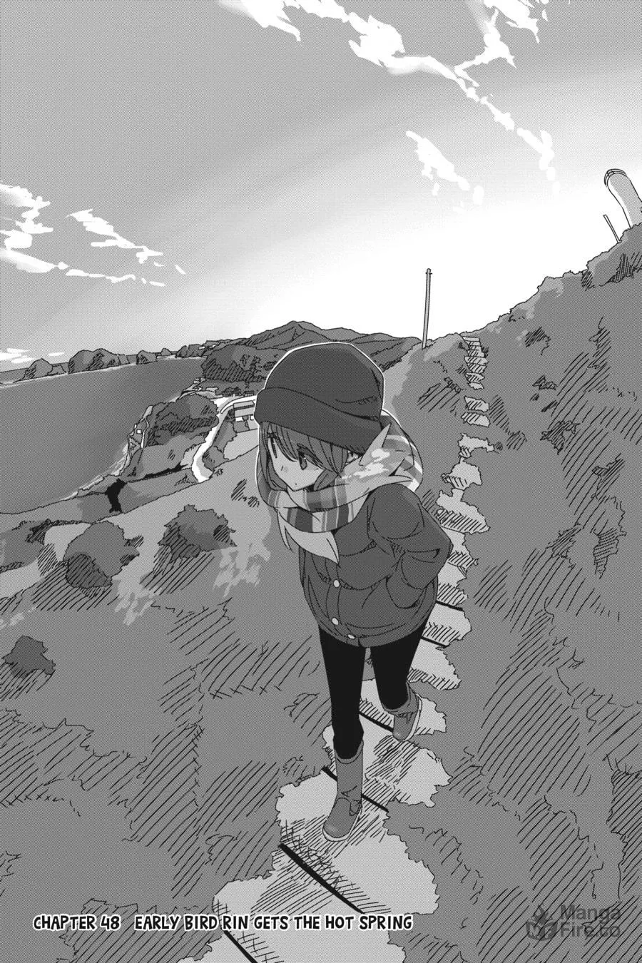 Read Laid-Back Camp chapter 48 image 2 on Lezhin